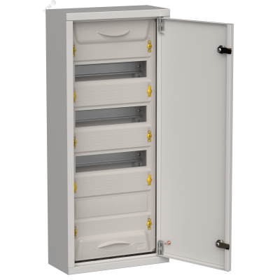 TITAN 5 Корпус металлический ЩРн-48 (1х48) 710х310х140мм IP31 серый (одна дверь) IEK