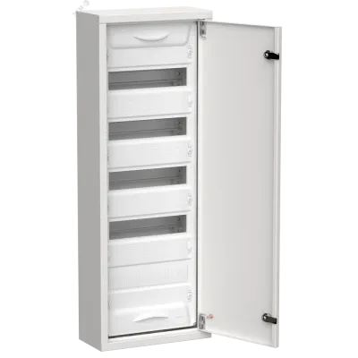TITAN 5 Корпус металлический ЩРн-60 (1х60) 835х310х140мм IP31 белый (одна дверь) IEK