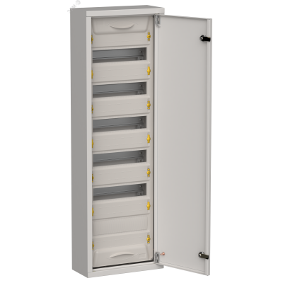 TITAN 5 Корпус металлический ЩРн-72 (1х72) 960х310х140мм IP31 серый (одна дверь) IEK