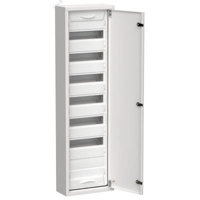 TITAN 5 Корпус металлический ЩРн-84 (1х84) 1085х310х140мм IP31 белый (одна дверь) IEK