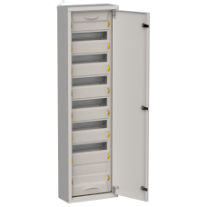 TITAN 5 Корпус металлический ЩРн-84 (1х84) 1085х310х140мм IP31 серый (одна дверь) IEK