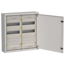 TITAN 5 Корпус металлический ЩРн-72 (2х36) 585х570х140мм IP31 серый (одна дверь) IEK