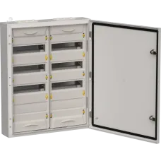 TITAN 5 Корпус металлический ЩРн-96 (2х48) 710х570х140 IP54 сер