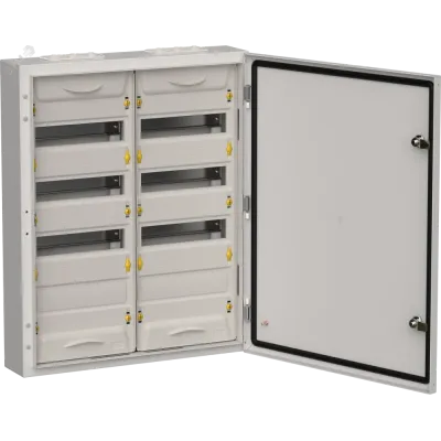 TITAN 5 Корпус металлический ЩРн-96 (2х48) 710х570х140 IP54 сер