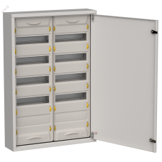 TITAN 5 Корпус металлический ЩРн-120 (2х60) 835х570х140мм IP31 серый (одна дверь) IEK