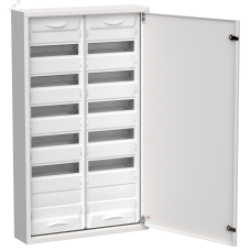 TITAN 5 Корпус металлический ЩРн-144 (2х72) 960х570х140мм IP31 белый (одна дверь) IEK