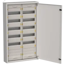 TITAN 5 Корпус металлический ЩРн-144 (2х72) 960х570х140мм IP31 серый (одна дверь) IEK