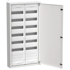TITAN 5 Корпус металлический ЩРн-168 (2х84) 1085х570х140мм IP31 белый (одна дверь) IEK