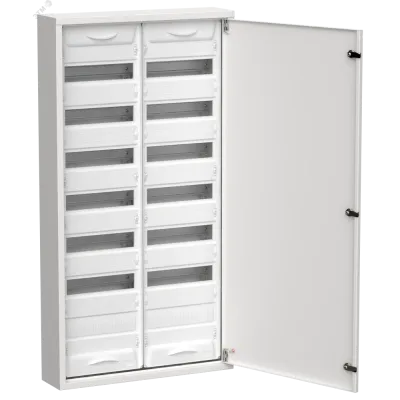 TITAN 5 Корпус металлический ЩРн-168 (2х84) 1085х570х140мм IP31 белый (одна дверь) IEK