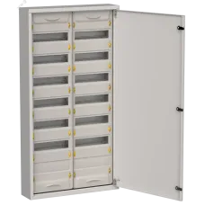 TITAN 5 Корпус металлический ЩРн-168 (2х84) 1085х570х140мм IP31 серый (одна дверь) IEK