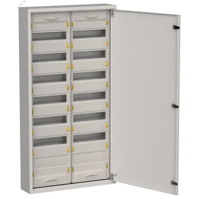 TITAN 5 Корпус металлический ЩРн-168 (2х84) 1085х570х140мм IP31 серый (одна дверь) IEK