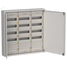 TITAN 5 Корпус металлический ЩРн-180 (3х60) 835х830х140мм IP31 серый (две двери) IEK