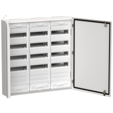 TITAN 5 Корпус металлический ЩРн-180 (3х60) 835х830х140 IP54 белый (две двери)