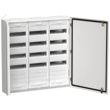 TITAN 5 Корпус металлический ЩРн-180 (3х60) 835х830х140 IP54 белый (две двери)