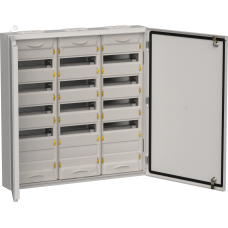 TITAN 5 Корпус металлический ЩРн-180 (3х60) 835х830х140 IP54 серый (две двери)