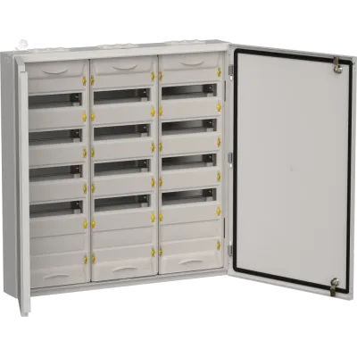 TITAN 5 Корпус металлический ЩРн-180 (3х60) 835х830х140 IP54 серый (две двери)