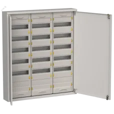 TITAN 5 Корпус металлический ЩРн-216 (3х72) 960х830х140мм IP31 серый (две двери) IEK