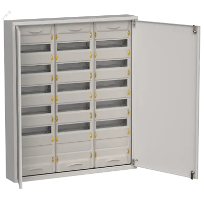 TITAN 5 Корпус металлический ЩРн-216 (3х72) 960х830х140мм IP31 серый (две двери) IEK