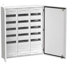 TITAN 5 Корпус металлический ЩРн-216 (3х72) 960х830х140 IP54 белый (две двери)