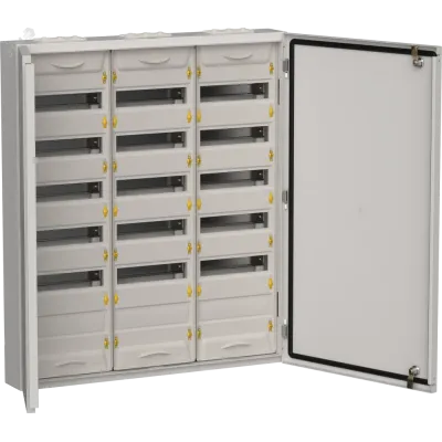 TITAN 5 Корпус металлический ЩРн-216 (3х72) 960х830х140 IP54 серый (две двери)