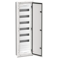 TITAN 5 Корпус металлический ЩРв-84 (1х84) 1130х365х130мм IP31 белый (одна дверь)