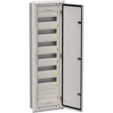 TITAN 5 Корпус металлический ЩРв-84 (1х84) 1130х365х130мм IP31 серый (одна дверь)