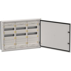 TITAN 5 Корпус металлический ЩРв-108 (3х36) 630х885х130мм IP31 серый (две двери)
