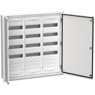 TITAN 5 Корпус металлический ЩРв-180 (3х60) 880х885х130мм IP31 белый (две двери)