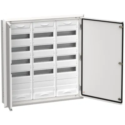 TITAN 5 Корпус металлический ЩРв-180 (3х60) 880х885х130мм IP31 белый (две двери)