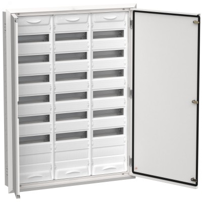 TITAN 5 Корпус металлический ЩРв-252 (3х84) 1130х885х130мм IP31 белый (две двери)