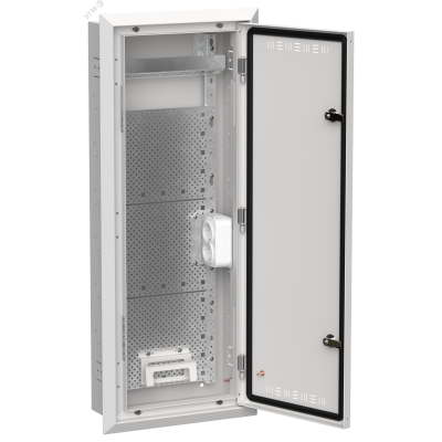 TITAN 5 Корпус мультимедиа ЩРв-60 (1х60) 880х365х130мм IP30 белый IEK