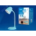 Светильник настольный TLI-228 BLUE E27 60W. ЦокольЕ27. Механический выключатель. Синий