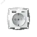 РОЗЕТКА 16А с 2 USB A+C, мех, БЕЛЫЙ
