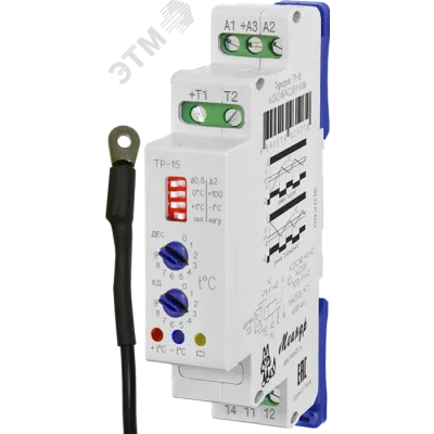 Реле контроля температуры ТР-15 ACDC24B/AC230B УХЛ4 с ТД-2