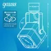 Светильник трековый Gauss куб GU10 220V IP20 60*145мм черный однофазный 1/50