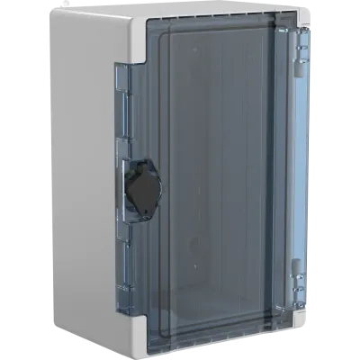 TETRA Корпус пластиковый ЩМПп 300х200х130мм прозрачная дверь IP66 IEK