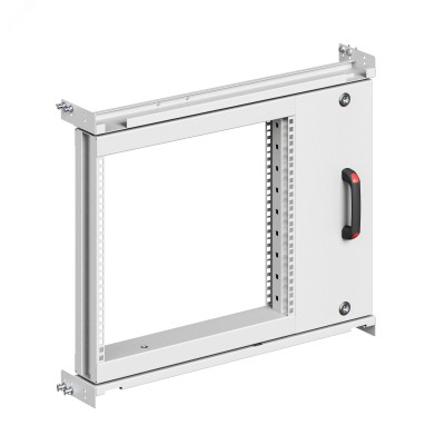 Рама поворотная частичная 9U для 19 оборудования для корпусов CQE & CQE N, ВхШ 600х800 мм