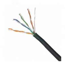 Витая пара U/UTP кат 5e 4х2х0.46 AWG24 Light PE OUT 100м