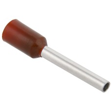 Наконечник-гильза Е1012 1мм2 (темно-красный, 20шт) ИЭК