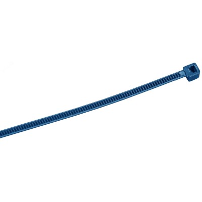 Хомут P6.6 детектируемый синий 2.5х100мм 100шт/упак IEK