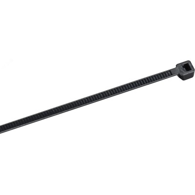 Хомут P6.6 стандартный черный 2.5х130мм 100шт/упак IEK