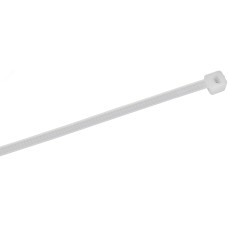 Хомут P6.6 стандартный белый 2.5х380мм 100шт/упак IEK