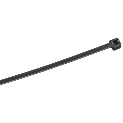 Хомут P6.6 стандартный черный 3.6х250мм 100шт/упак IEK