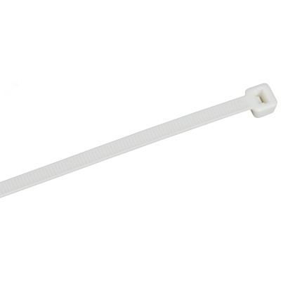 Хомут P6.6 самозатухающий белый 4.8х200мм 100шт/упак IEK