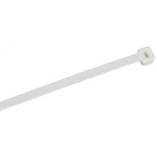 Хомут P6.6 самозатухающий белый 4.8х300мм 100шт/упак IEK