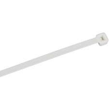 Хомут P6.6 самозатухающий белый 4.8х370мм 100шт/упак IEK