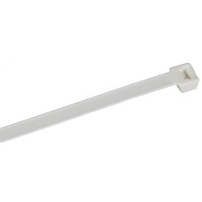 Хомут P6.6 самозатухающий белый 7.6х370мм 100шт/упак IEK