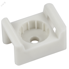 Площадка монтажная 16х23 белая под пистолет (100шт/упак)