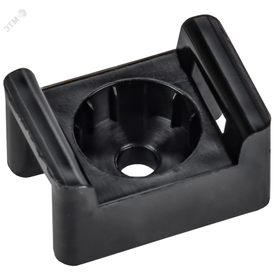 Площадка монтажная 16х23 черная под пистолет (100шт/упак)