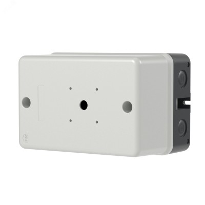 Пластиковый бокс для DMP32 с черной ручкой типа IP65 кабельные вводы 2хM25 сверху и снизу, 2хM20 с тыльной стороны